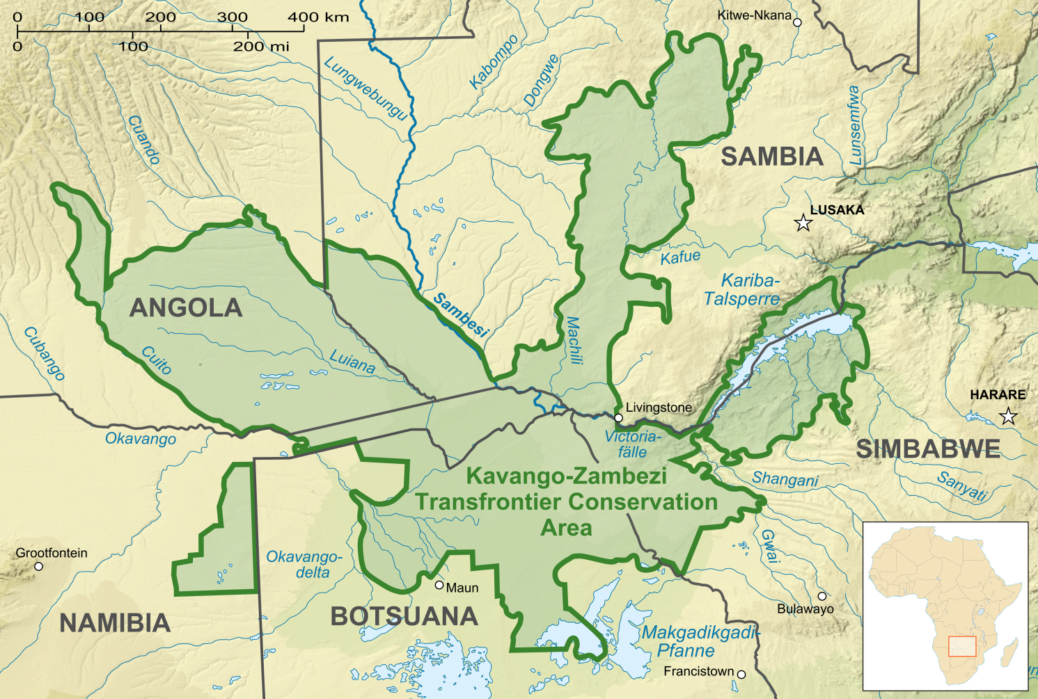 Kavango-Zambezi_Transfrontier_Conservation_map_de